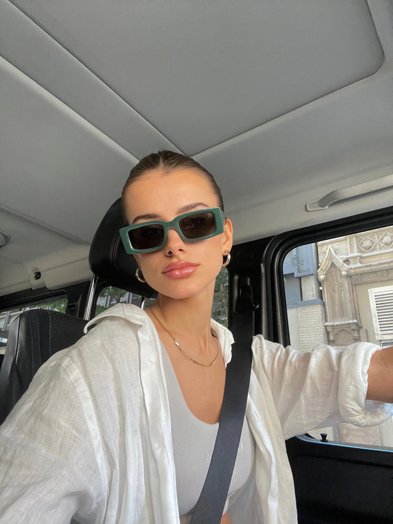 Jubilee Sunglasses - Forest Green